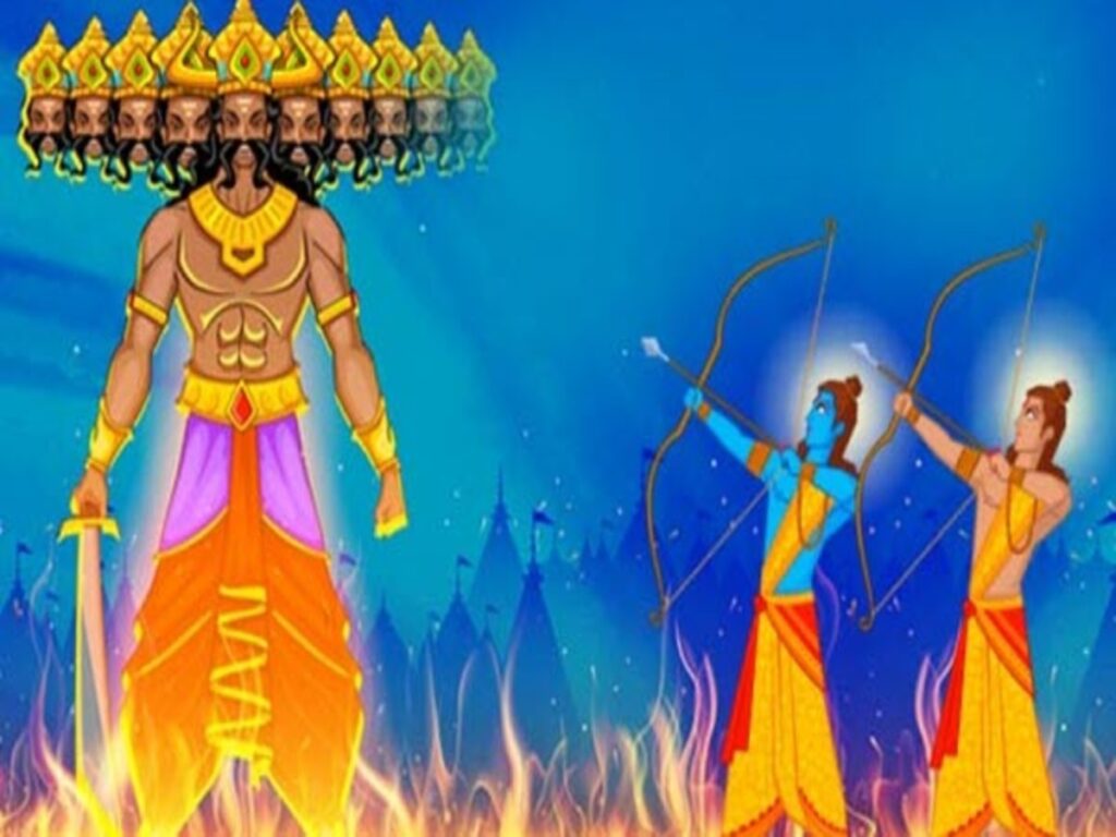 Dussehra 2022 Wishes: विजयादशमी पर अपने मित्रों-रिश्तेदारों को भेजें ये बधाई संदेश (Image Credit: www.raagaschool.com)