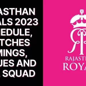 Rajasthan Royals 2023 Schedule, matches timings, venues and full squad (Image Source: Rajasthan Royals GAcebook Page)