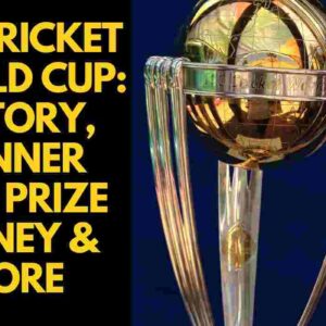 ICC Cricket World Cup: History, Winner List, Prize Money & More (Image Source: ICC world cup, vijay chennupati, Wikimedia Common)