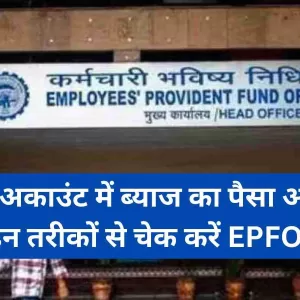 EPFO Helpline अकाउंट में ब्याज का पैसा आया या नहीं, इन तरीकों से चेक करें EPFO बैलेंस